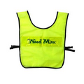 safety vest with PVC reflective stripe